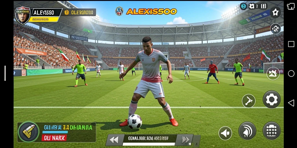 Tampilan gameplay menarik dari ALEXIS500 dengan grafis yang memukau.
