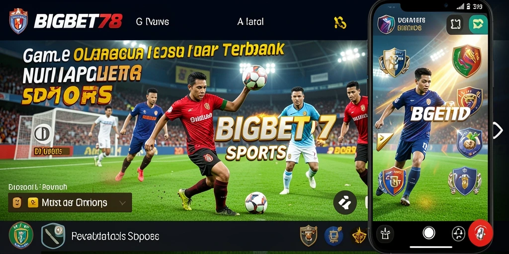 Tampilan penuh aksi dari game olahraga BIGBET78 yang mendebarkan.