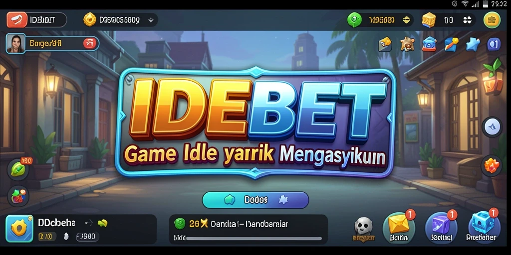 Tampilan gameplay menarik dari IDEBET dalam genre Idle.