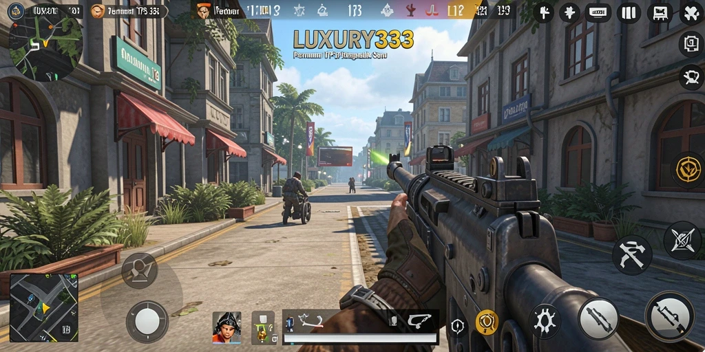 Tangkapan layar gameplay LUXURY333 yang memukau dan seru.