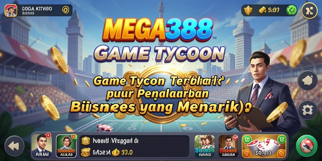 Tampilan gameplay MEGA388 yang menarik dan menantang.