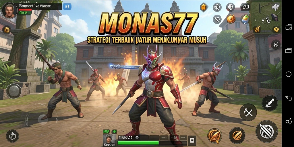 Tampilan mendebarkan gameplay MONAS77 dengan berbagai strategi.