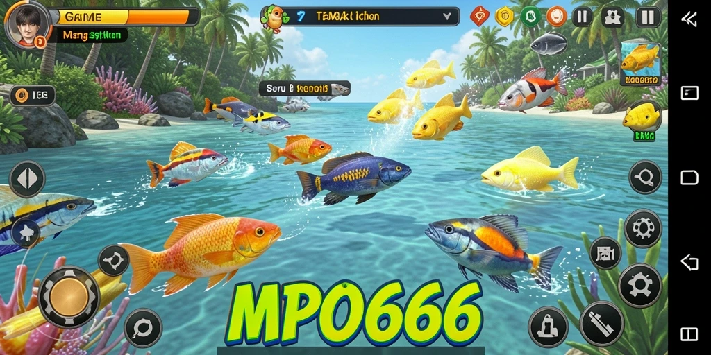 Tampilan gameplay Tembak Ikan yang seru dan menarik di MPO666.