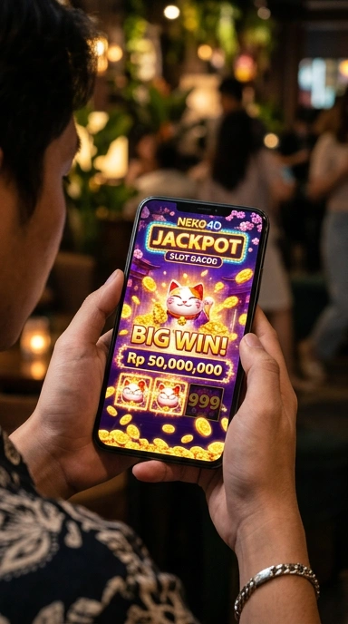 Tampilan antarmuka aplikasi neko4d yang bersih dan modern.